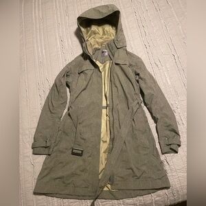 REI Trench Rain Coat Jacket medium